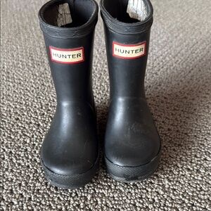 Hunter Black Rain Boots